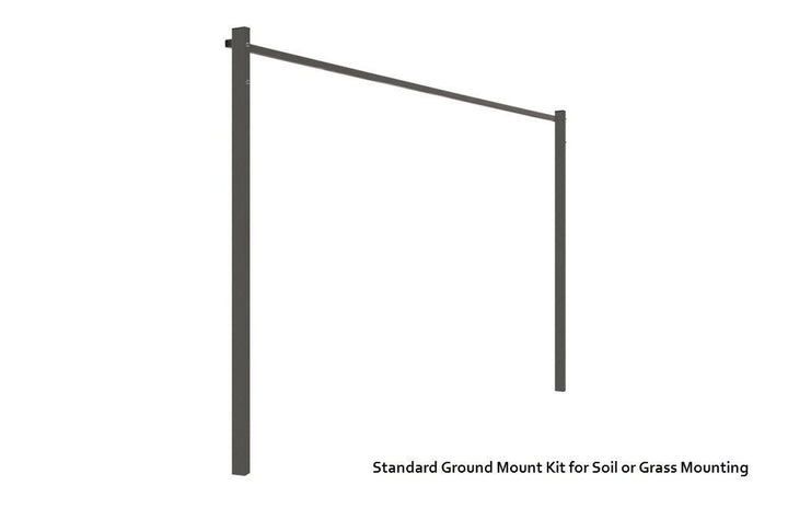 Austral Standard 28 Clothesline - Woodland Grey Post