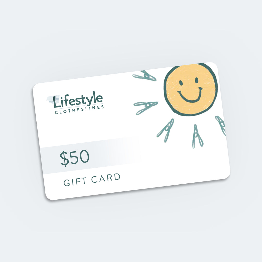 Lifestyle Clotheslines Gift Card