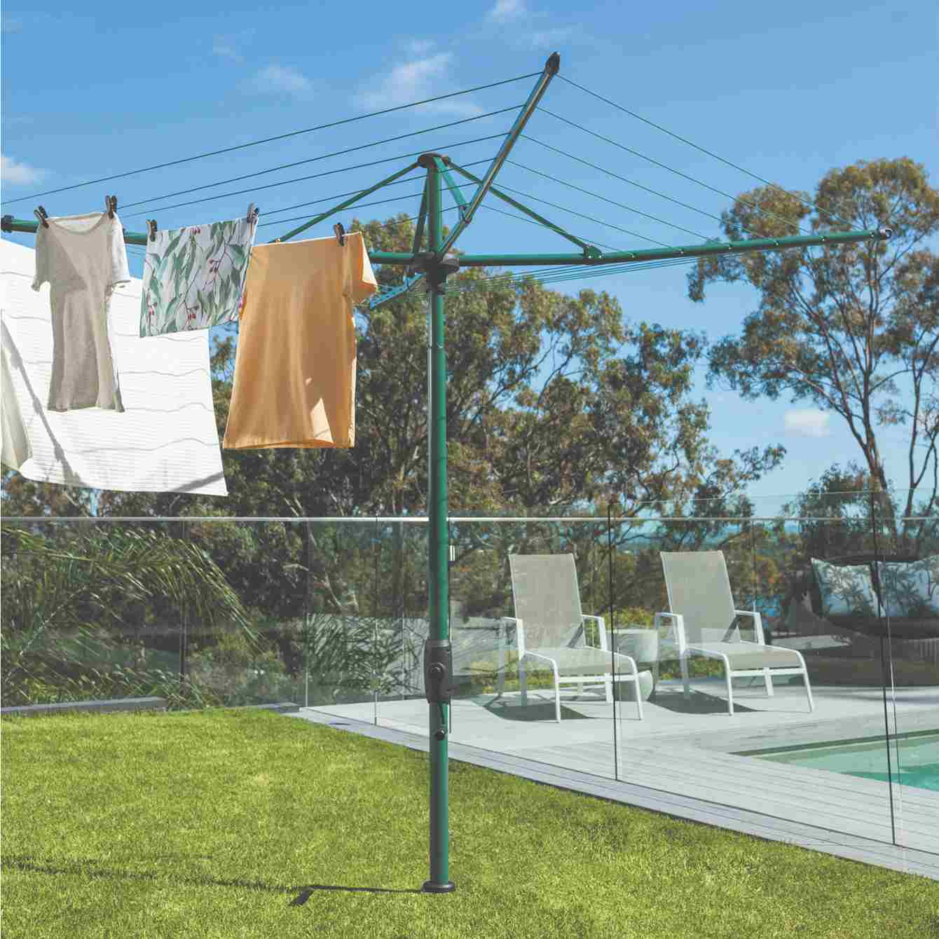 Rotary washing line for sale online