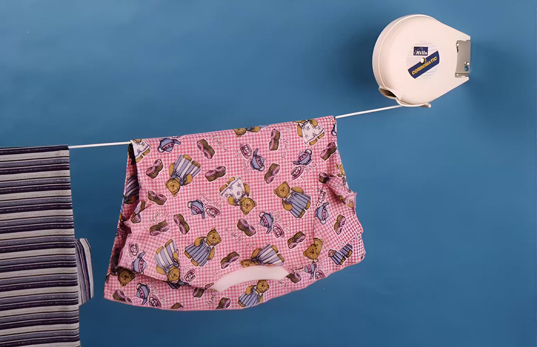 Hills Cordomatic Retractable Clothesline Lifestyle Clotheslines