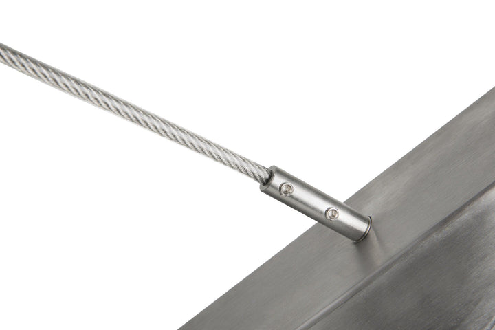 Evolution 316 Stainless Steel Clothesline - 4 Line Stainless Steel Close Up Line View