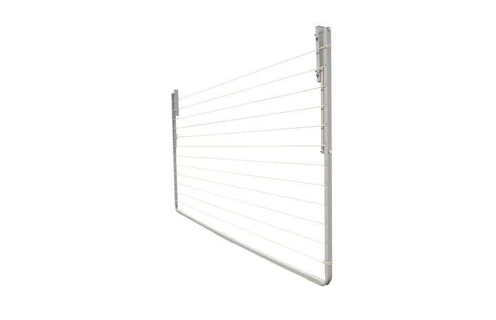 Eco 300 Clothesline folded down against wall