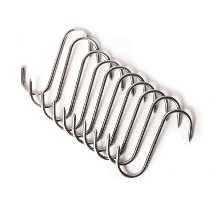 Pack of 10 Butchers Hooks for Ceiling Airer -  - Kitchen Maid - Lifestyle Clotheslines