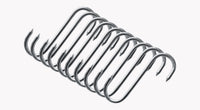 Pack of 10 Butchers Hooks for Ceiling Airer