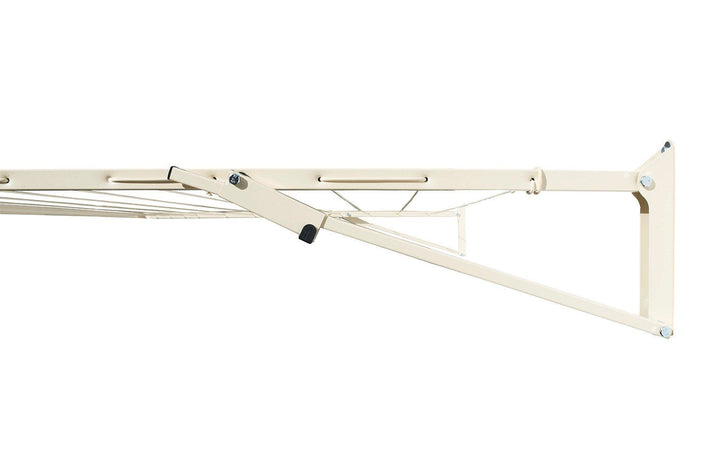 Austral Standard 28 Clothesline - Classic Cream Close Up Right Side View