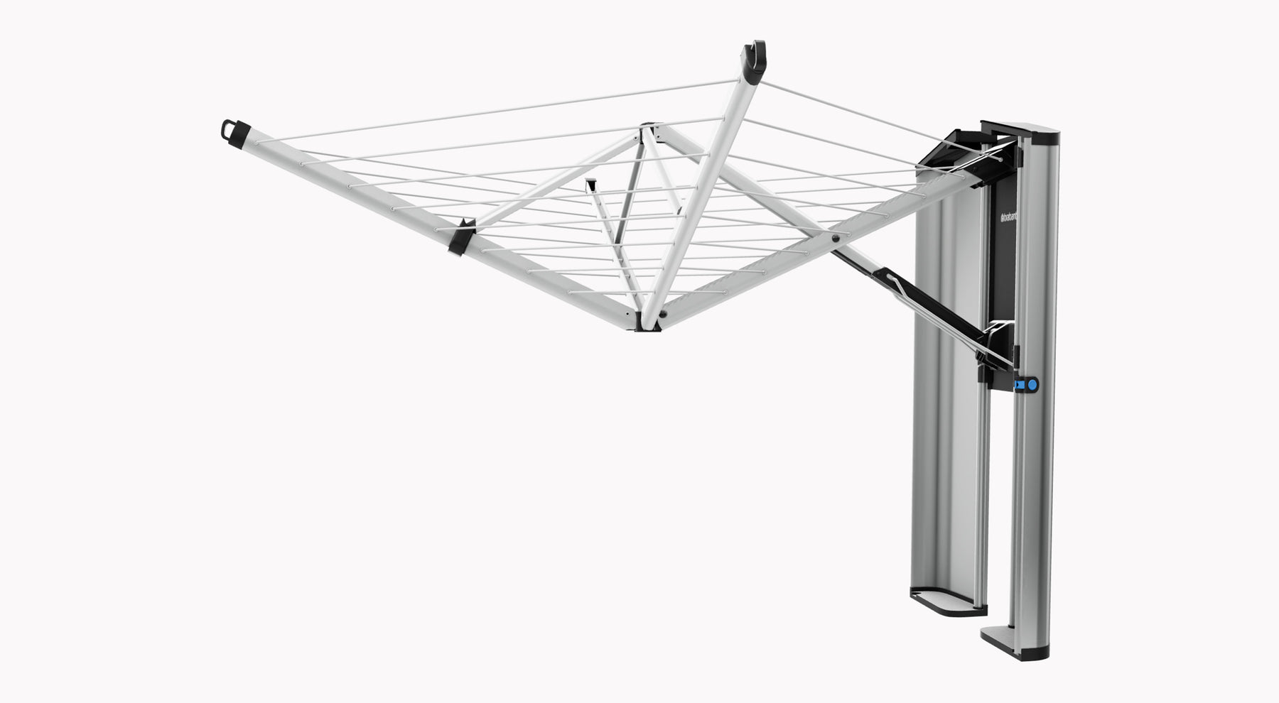 Brabantia wallfix retractable washing line with hotsell fabric cover
