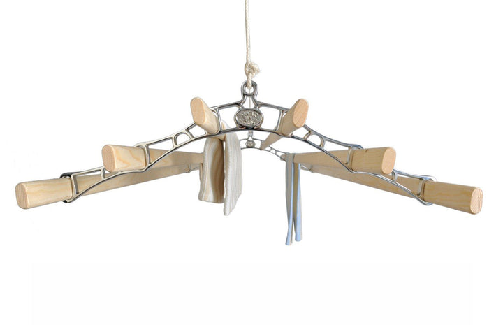 Six Lath Supreme Ceiling Airer - Ceiling Clothes Airer - Kitchen Maid - Lifestyle Clotheslines - 4