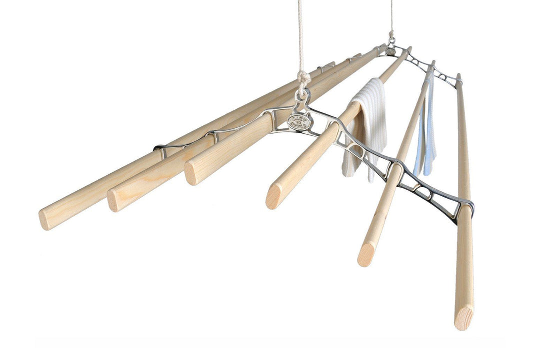 Six Lath Supreme Ceiling Airer - Ceiling Clothes Airer - Kitchen Maid - Lifestyle Clotheslines - 3